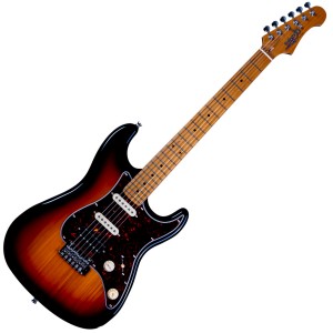 Jet Guitars JS-400 SB Roasted Maple HSS - Sunburst